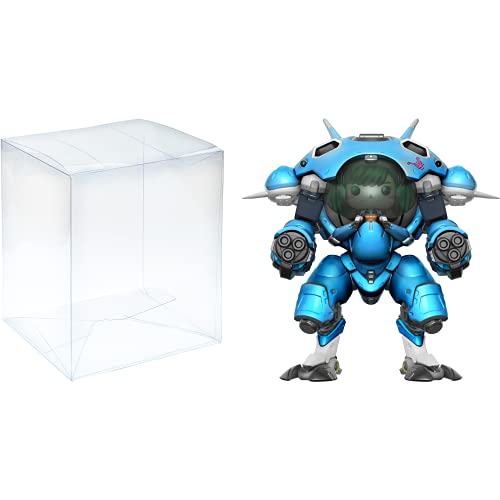 D.Va & Meka (Walmart Exc): Fun ko P o p ! Games & Buddy Vinyl Figurine Bundled with 1 Video Game Theme Compatible Trading Card (177 - 29161)